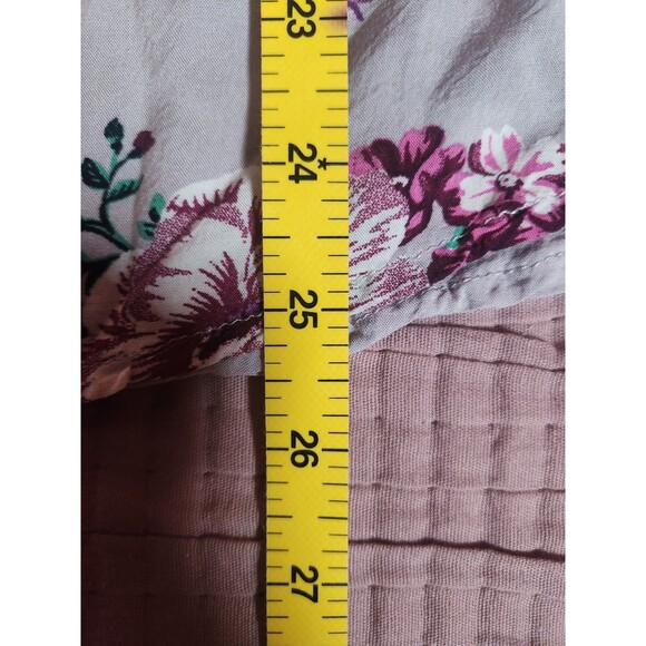 Torrid Floral Grey Sophie Challis Double Layer Swing Cami Size 3 - Picture 6 of 6